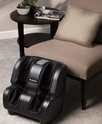 Brookstone FS4 Therasqueeze Foot & Calf Massager - Macy's