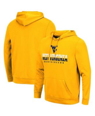 Men's Gold West Virginia Mountaineers Lantern Pullover Hoodie