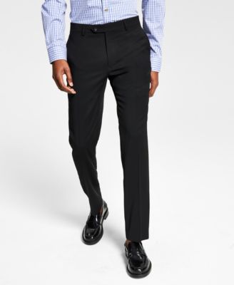 Tommy Hilfiger - Men's Modern-Fit TH Flex Stretch Wool Suit Separate Pants