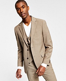 Men's Modern-Fit TH Flex Stretch Solid Suit Jacket