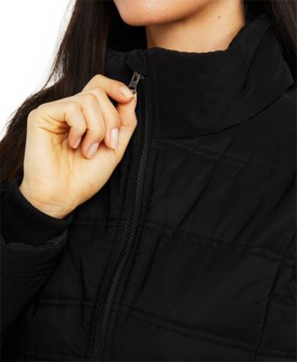 motherhood maternity quilted puffer coat