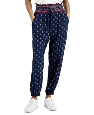 Kingston Grey - Juniors' Printed Jogger Pants