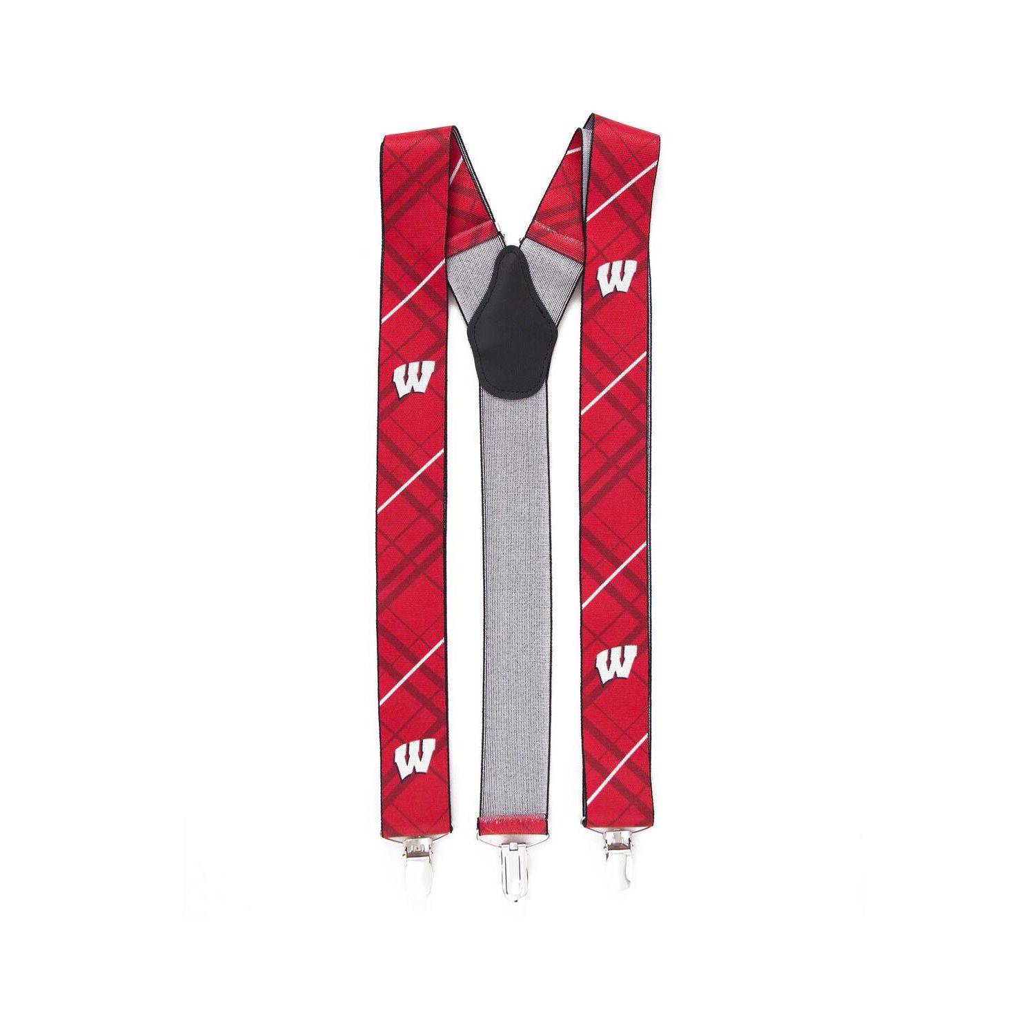 Men's Red Wisconsin Badgers Suspenders