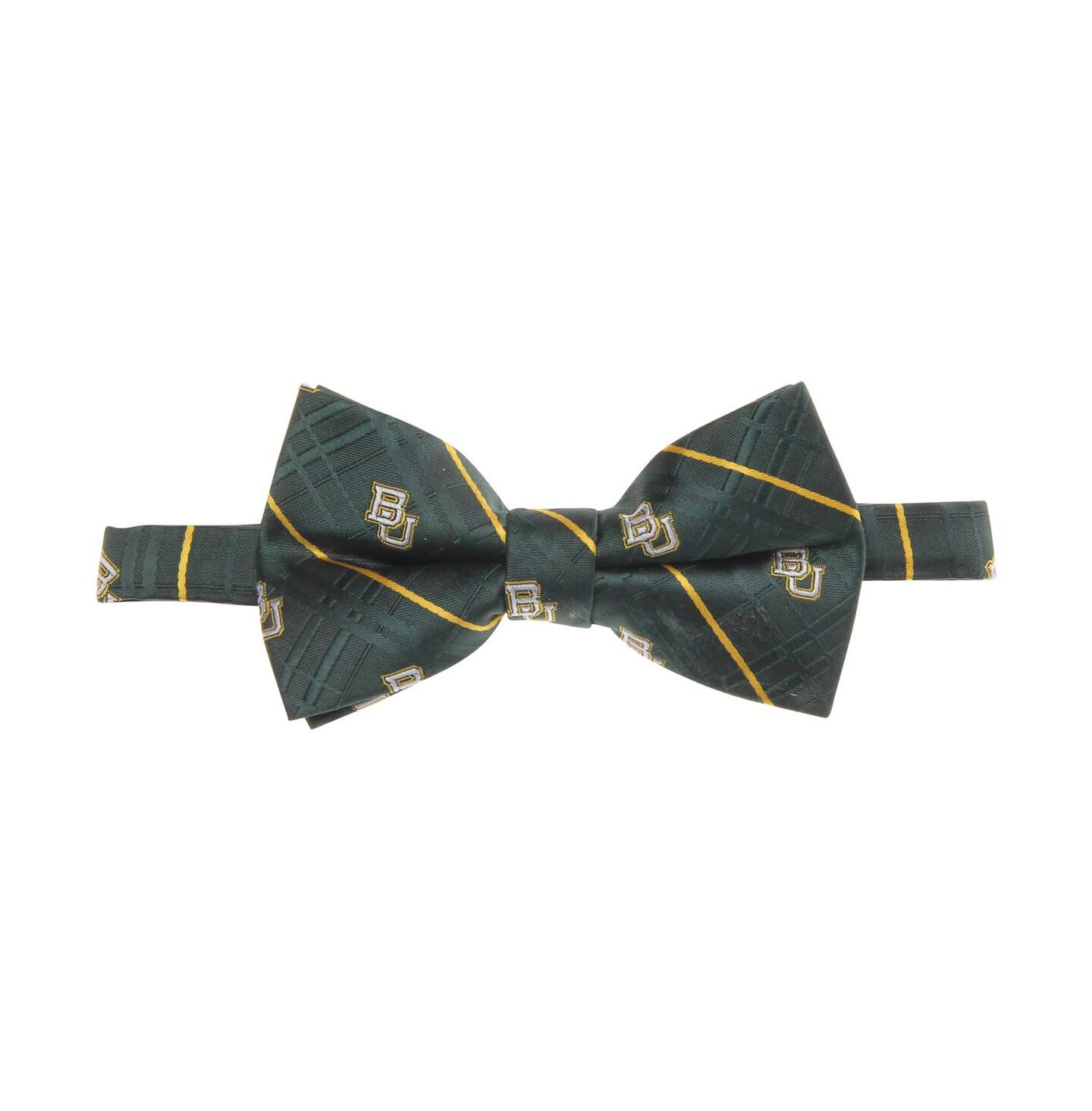 Мужской галстук-бабочка Eagles Wings Green Baylor Bears Oxford Bow Tie — фото 1
