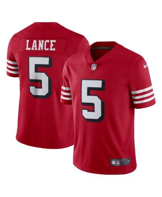 Trey Lance San Francisco 49ers Nike Game Jersey - Scarlet