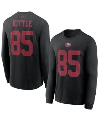 George Kittle San Francisco 49ers Nike Name & Number T-Shirt - Black