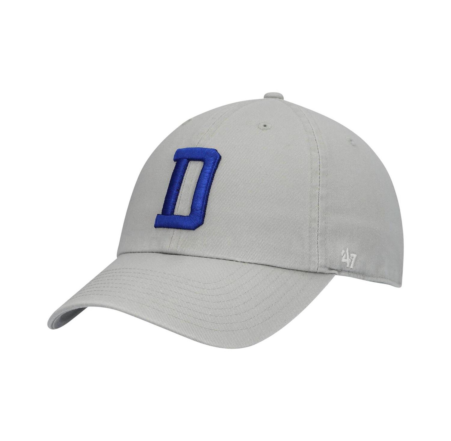 Men's Gray Dallas Cowboys Clean Up Adjustable Hat