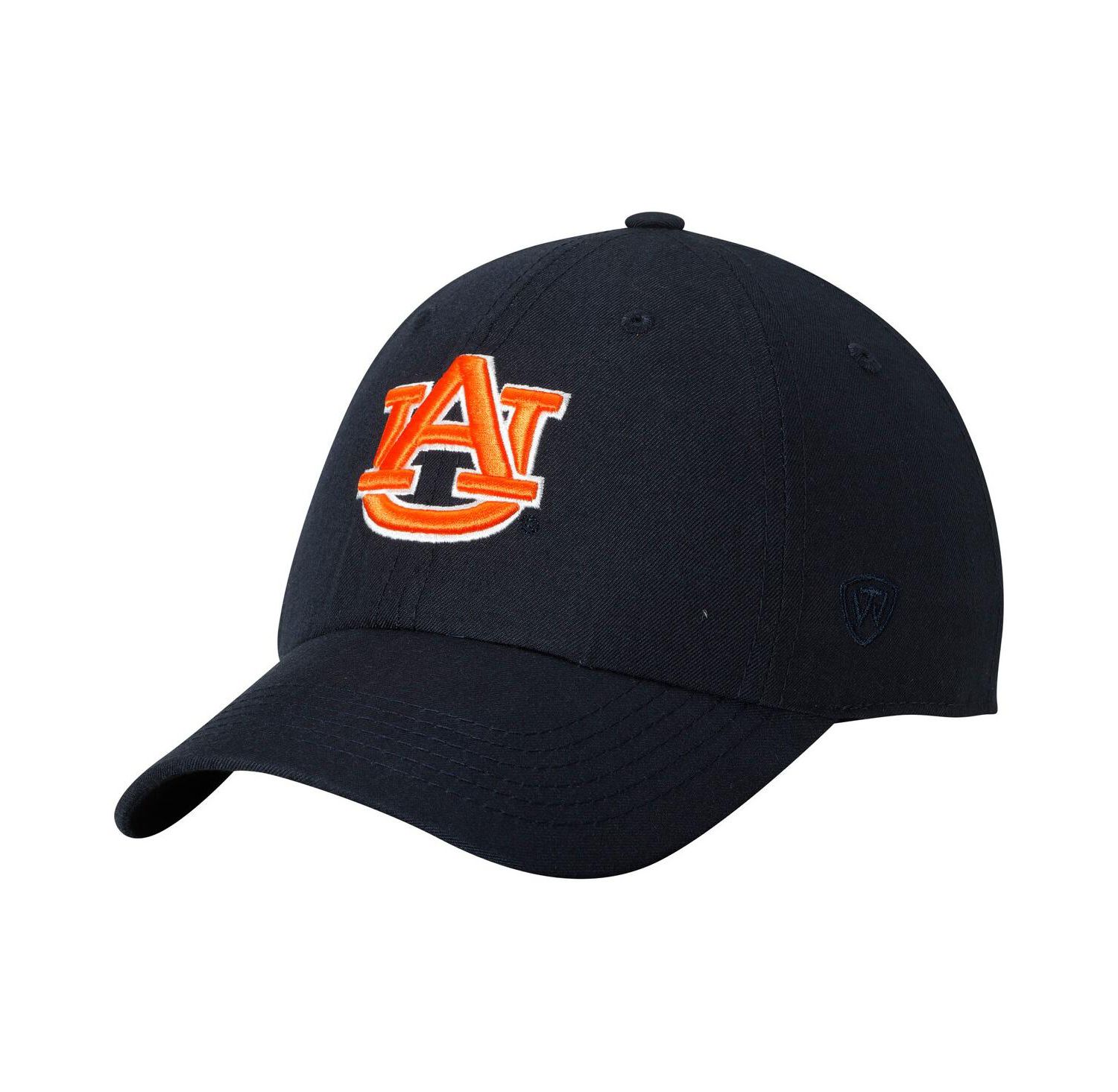 Men's Navy Auburn Tigers Primary Logo Staple Adjustable Hat