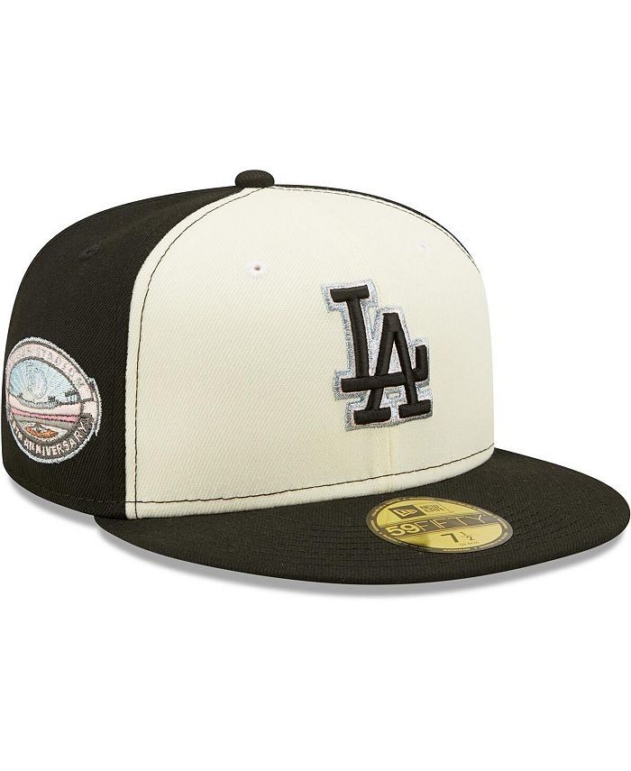 New Era Men's Cream and Black Los Angeles Dodgers 50th Anniversary Pink ...