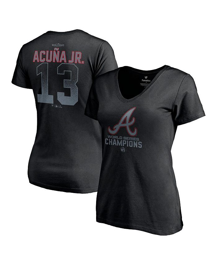 Ronald Acuna Jr. Men's Atlanta Braves Alternate Jersey - Black