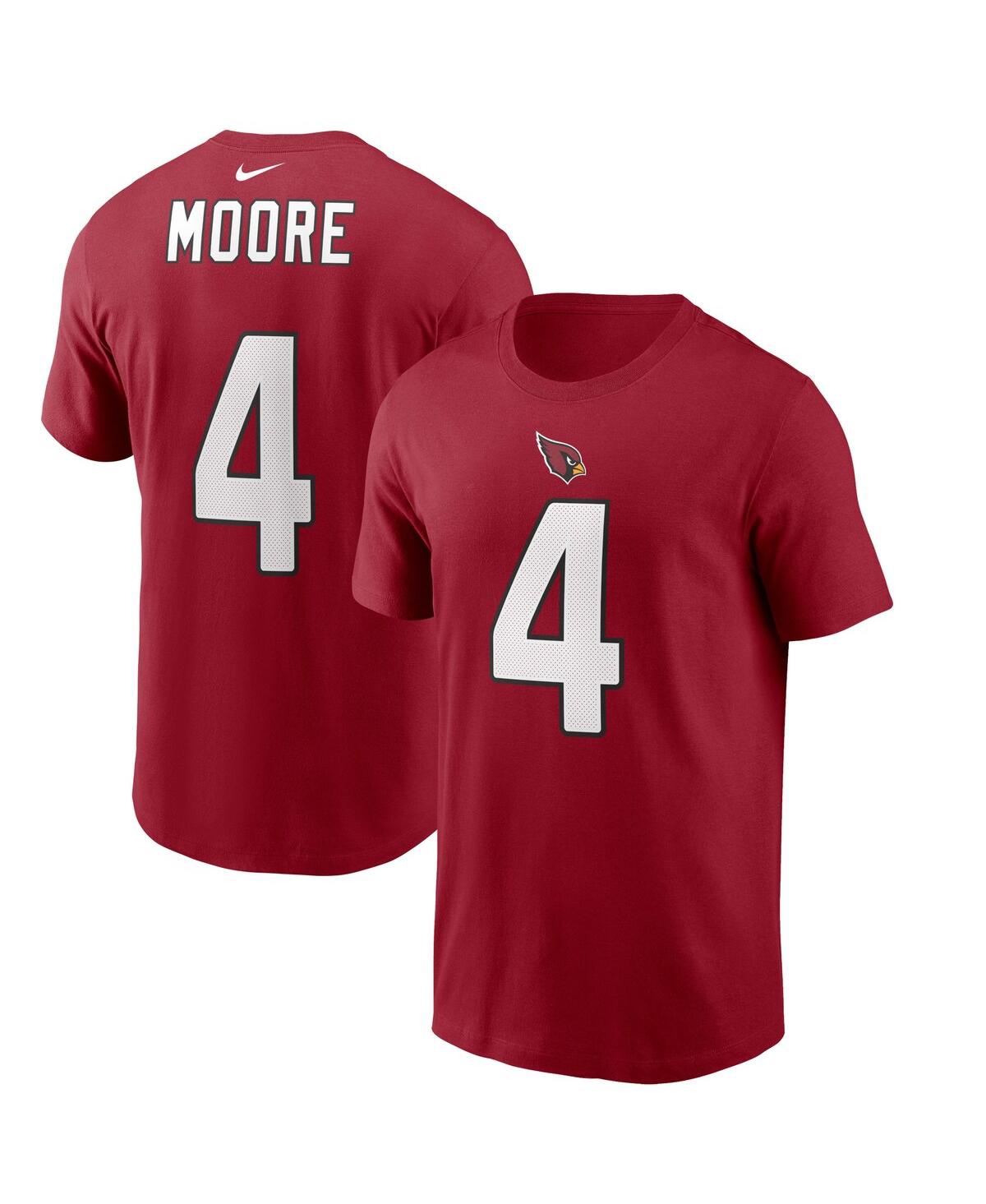 Men's Rondale MooreArizona Cardinals 2021 Nfl Draft Pick Player Name and Number T-shirt - Cardinal