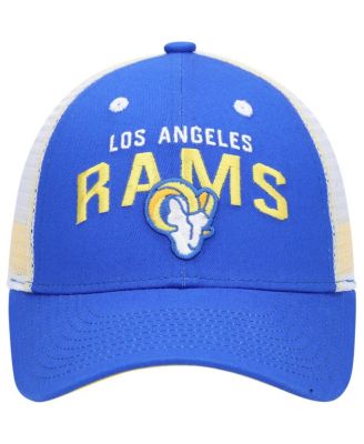 Boys Royal and White Los Angeles Rams Core Lockup Snapback Hat
