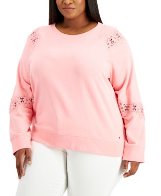 tommy hilfiger sweatshirt plus size