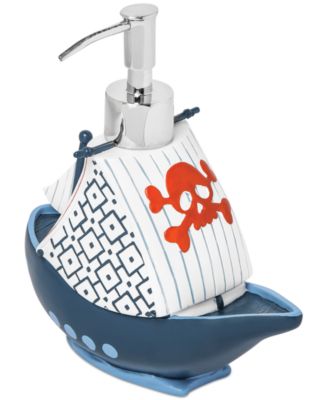 Kassatex - Pirates Soap and Lotion Dispenser
