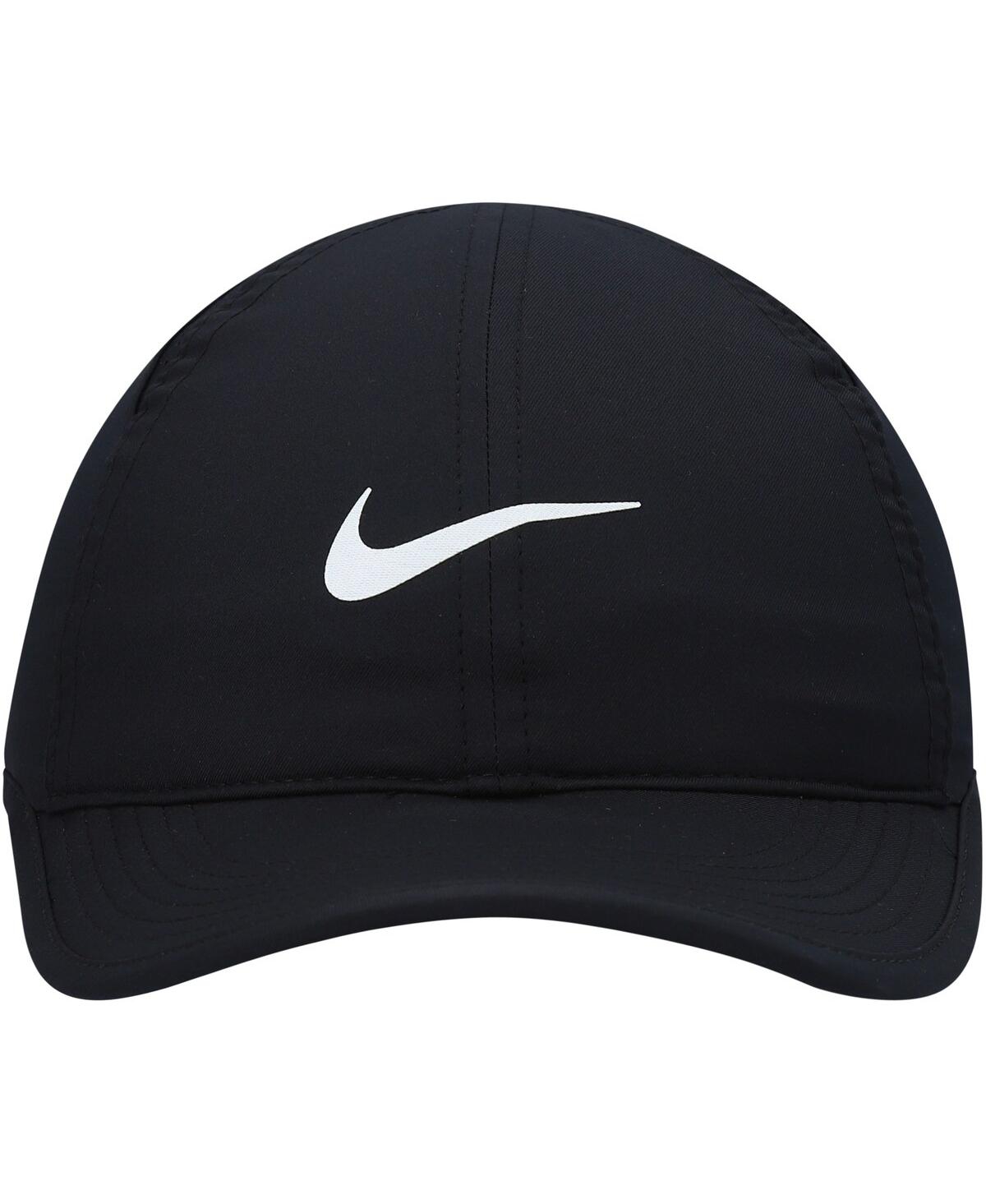 Shop Nike Boys Black Featherlight Performance Adjustable Hat