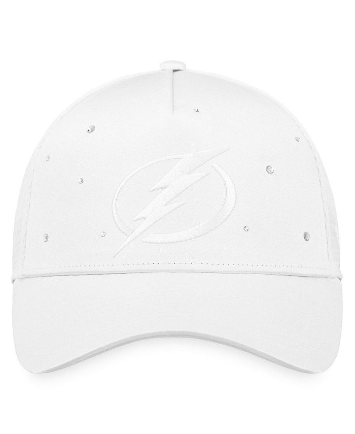 Fanatics Women's White Tampa Bay Lightning Winter Lights Trucker Snapback Hat Macy's