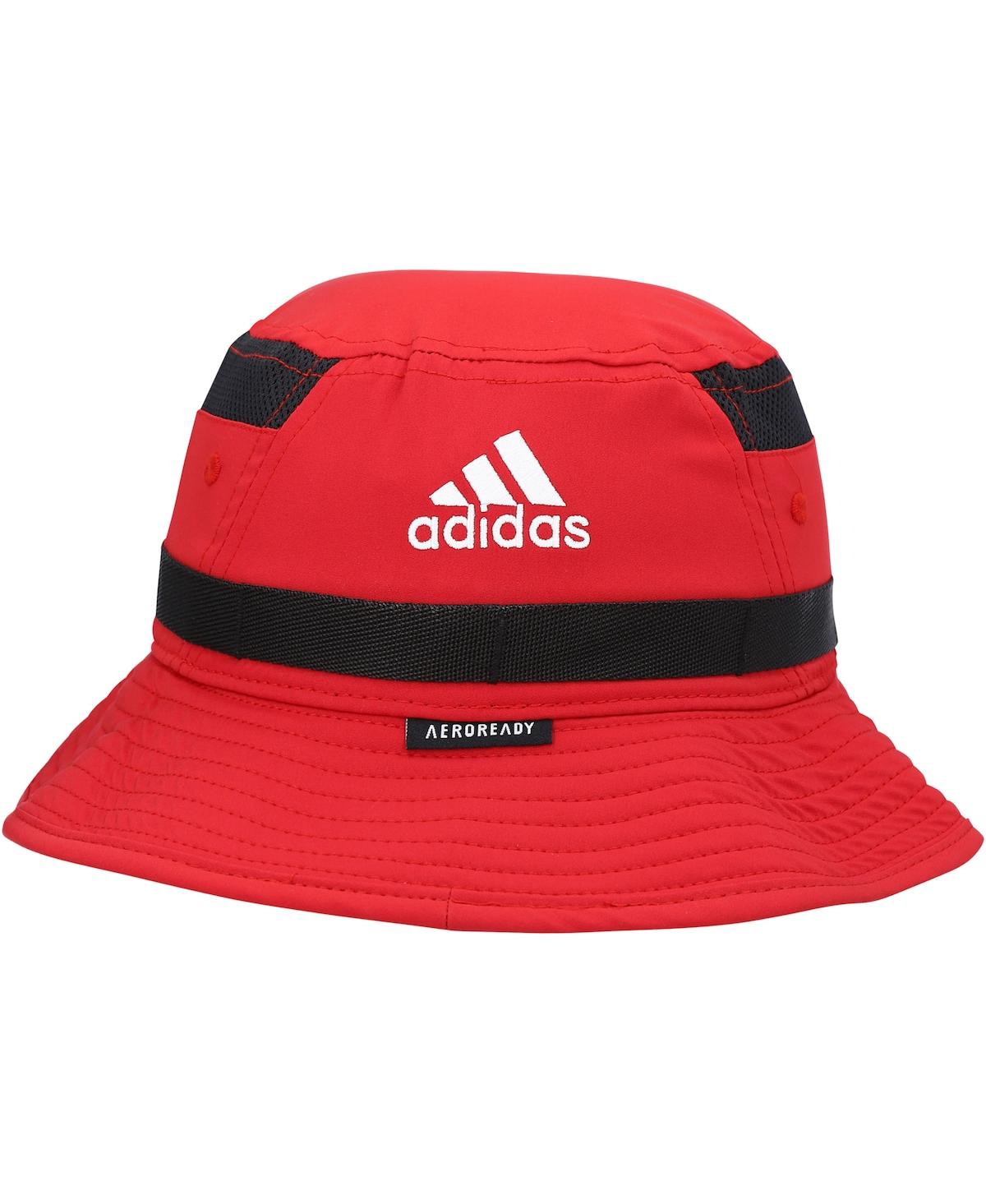 Men'sNebraska Huskers 2021 Sideline Aeroready Bucket Hat - Scarlet