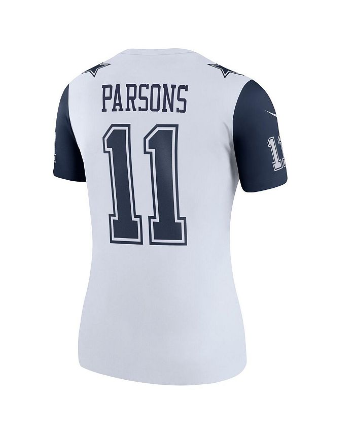 Nike Women's Micah Parsons White Dallas Cowboys Alternate Legend Jersey ...