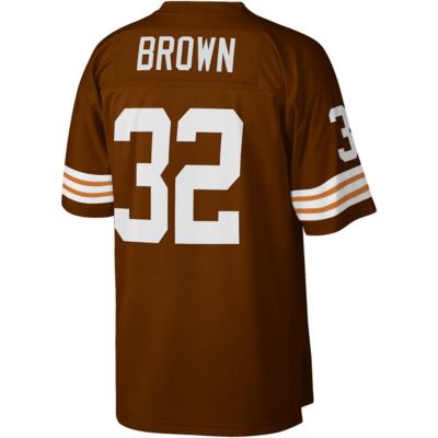 Men's Jim Brown Brown Cleveland Browns Legacy Replica Jersey