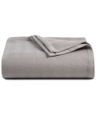 Hotel Collection - Herringbone King Blanket, Created for Macy's
