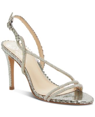 vince camuto pewter sandals