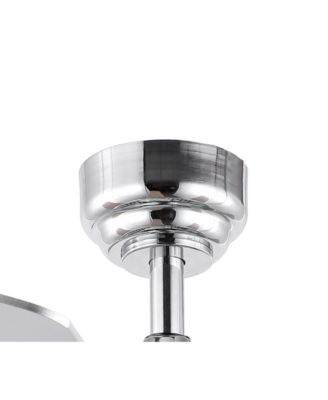 Kristie 3-Light Modern Glam Drum LED Ceiling Fan with Remote