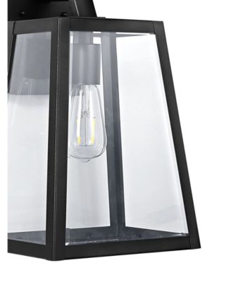 Pasadena Modern Industrial Angled LED Outdoor Lantern