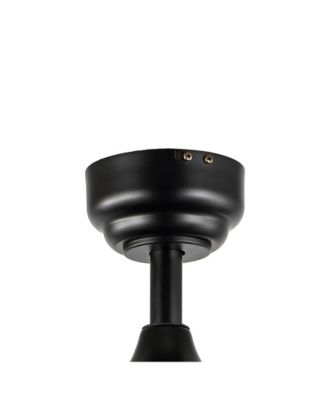 Moravia 5-Light Farmhouse Rustic Iron Star Shade LED Ceiling Fan with Remote