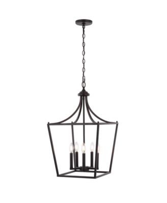 Camden 5-Light Iron Classic Midcentury Pendant Lantern