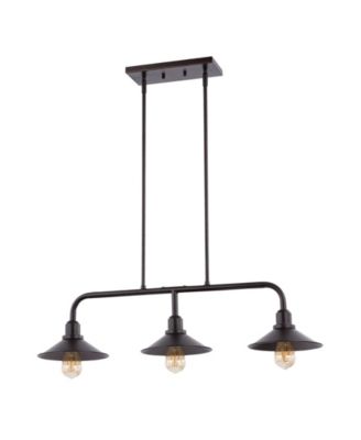 Cade 3-Light Metal Farmhouse Industrial LED Pendant
