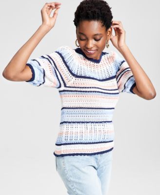 petite short sleeve sweaters