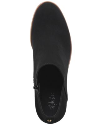 Felaa Asymmetrical Booties, Created for Macy's