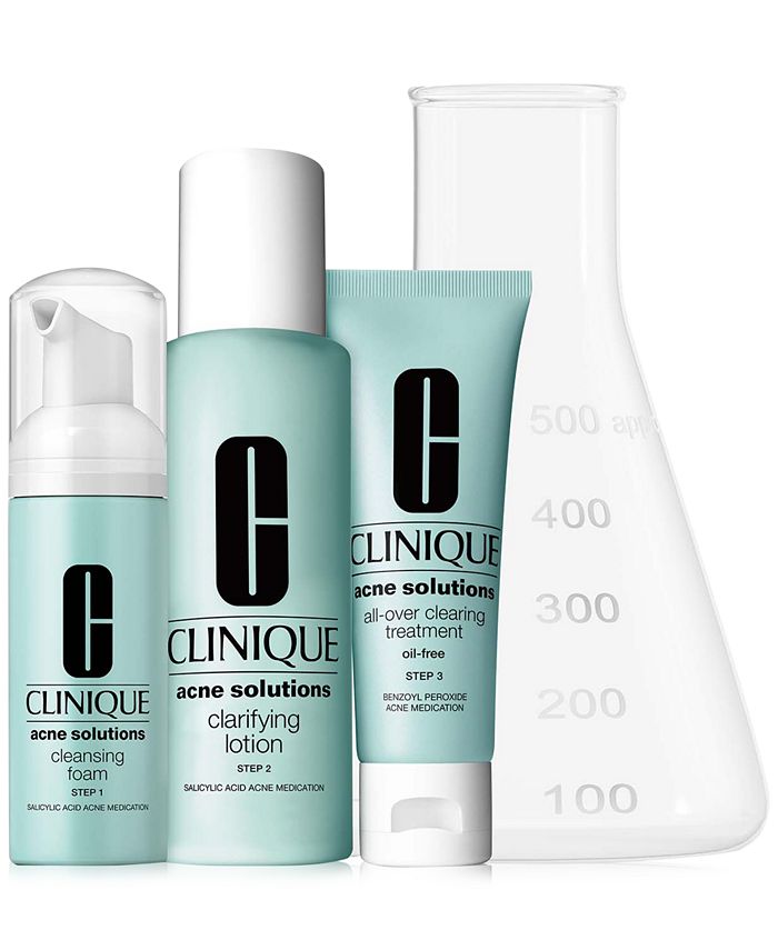 Clinique 3Pc. Acne Basics Acne Solutions Skincare Set Macy's