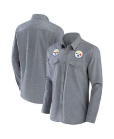 Tommy Bahama Men's Gray Kansas City Chiefs Coconut Point Frondly Fan Camp  IslandZone Button-Up Shirt - Macy's