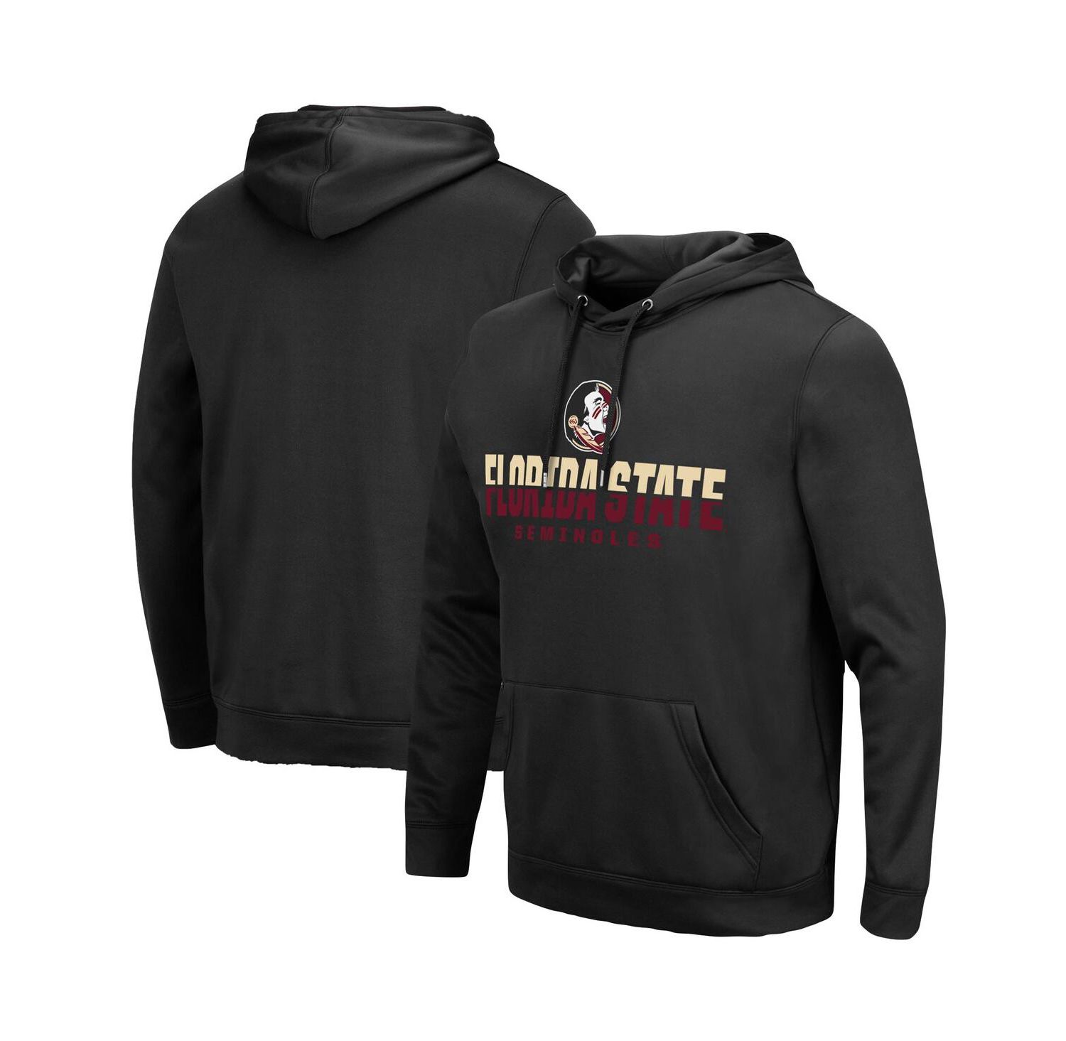Men's Black Florida State Seminoles Lantern Pullover Hoodie