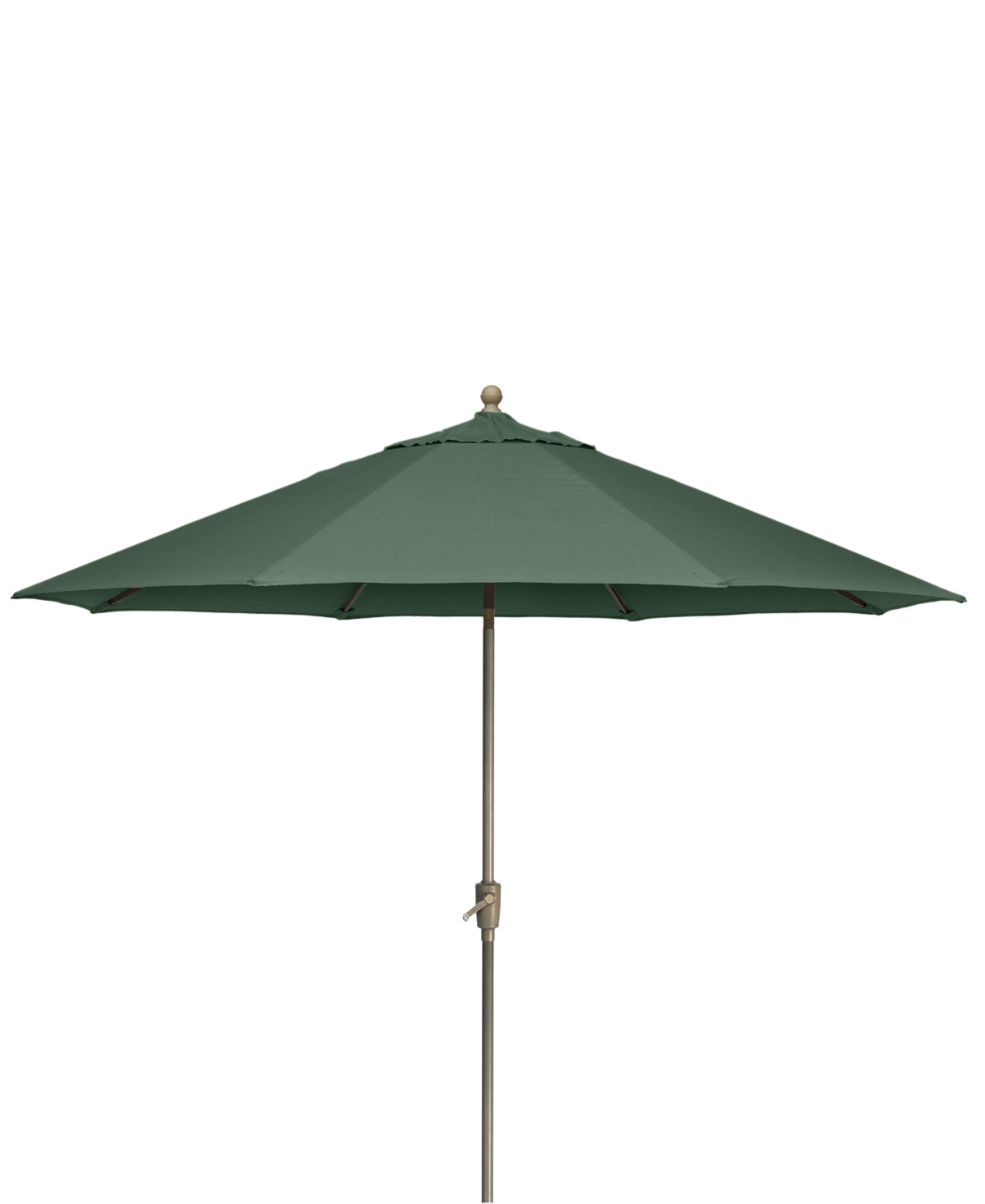Agio Wayland Outdoor 11' Umbrella, Created For Macy's In Outdura Grasshopper