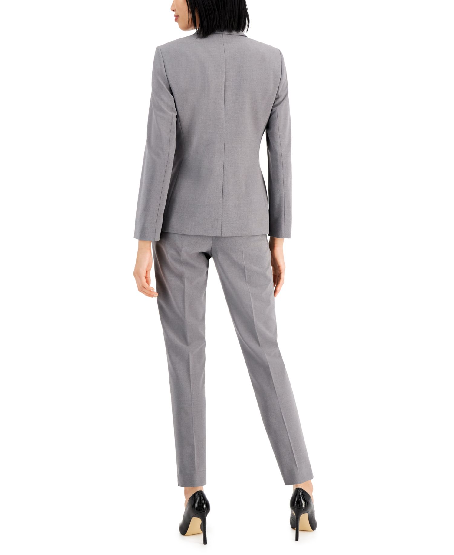 Notched Two-Button Blazer & Shannon Suit Pants Suit Separates