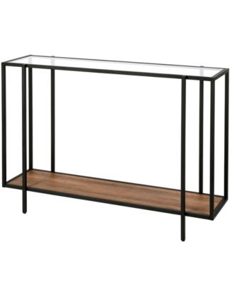 Vireo Accent Table with Shelf, 42" x 12"