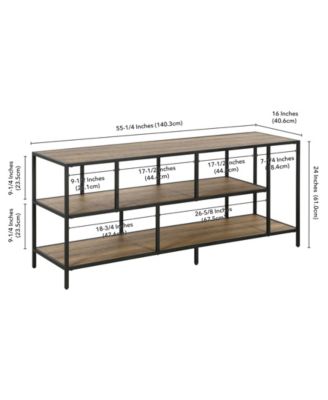 Winthrop 55" TV Stand with Shelves
