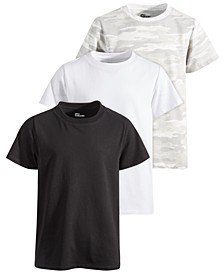 Big Boys 3-Pk. T-Shirts, Created for Macy's 
