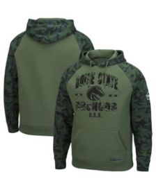 Men's Nike Royal Boise State Broncos Performance Pullover Hoodie