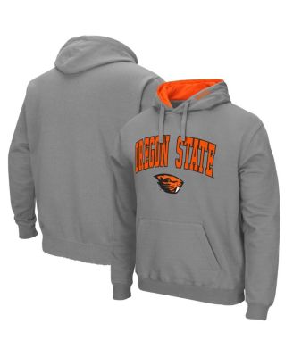 Men's Charcoal Oregon State Beavers Arch Logo 3.0 Pullover Hoodie