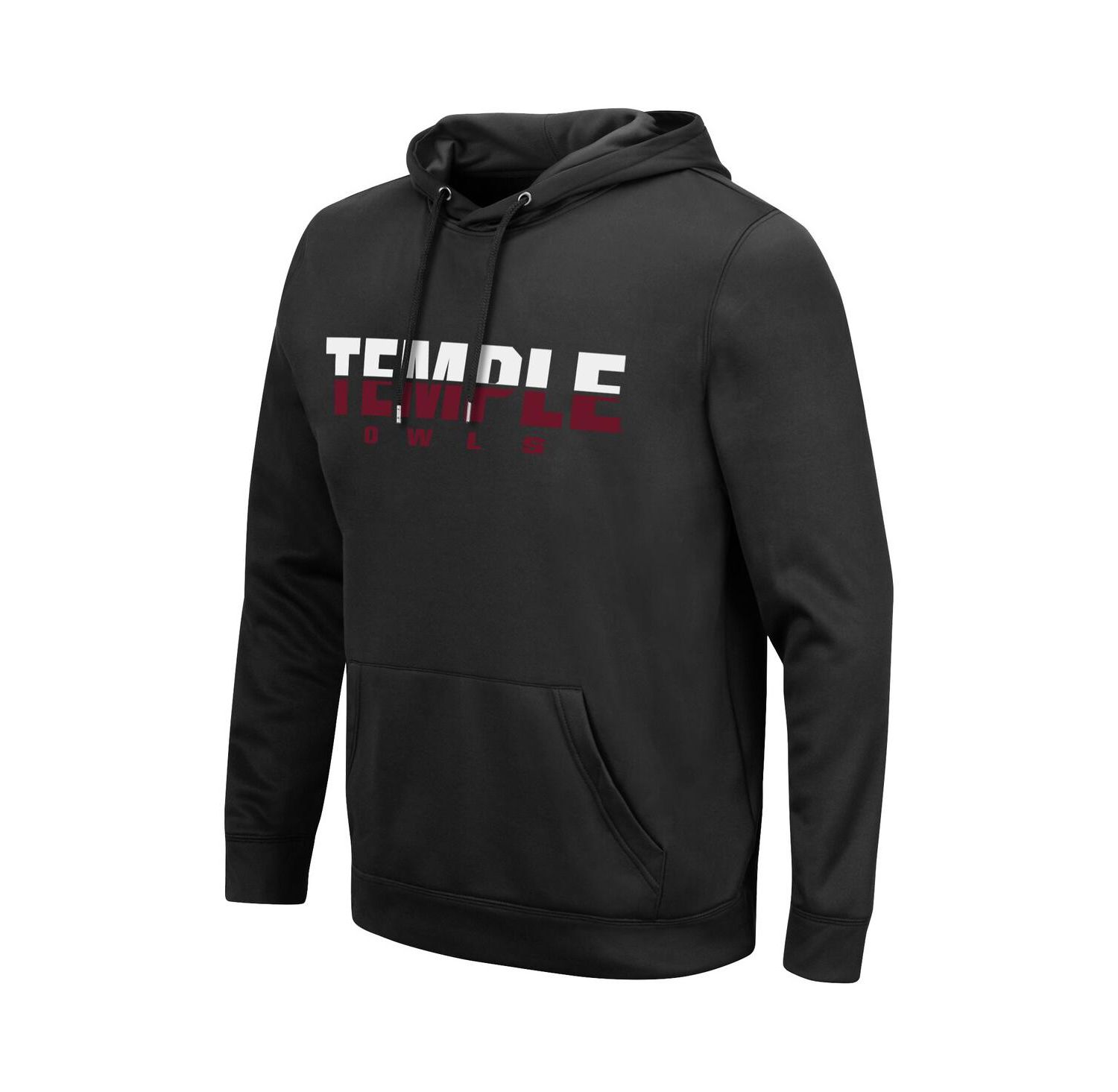 Men's Black Temple Owls Lantern Pullover Hoodie