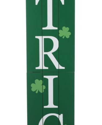 60" Wooden St. Patrick's Porch Sign