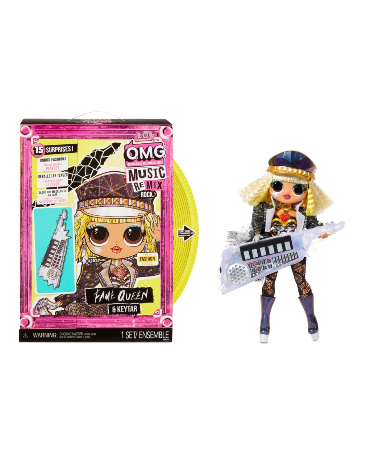 L.O.L. Surprise! - OMG Remix Rock-  Fame Queen and Keytar