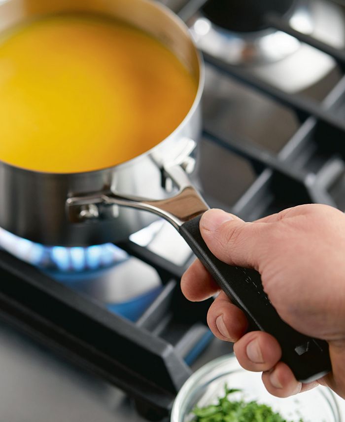 KitchenAid Stainless Steel 1 Quart Induction Sauce Pan with Pour Spouts