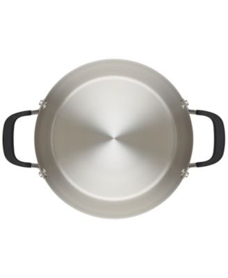 Stainless Steel 8 Quart Induction Stockpot with Measuring Marks and Lid