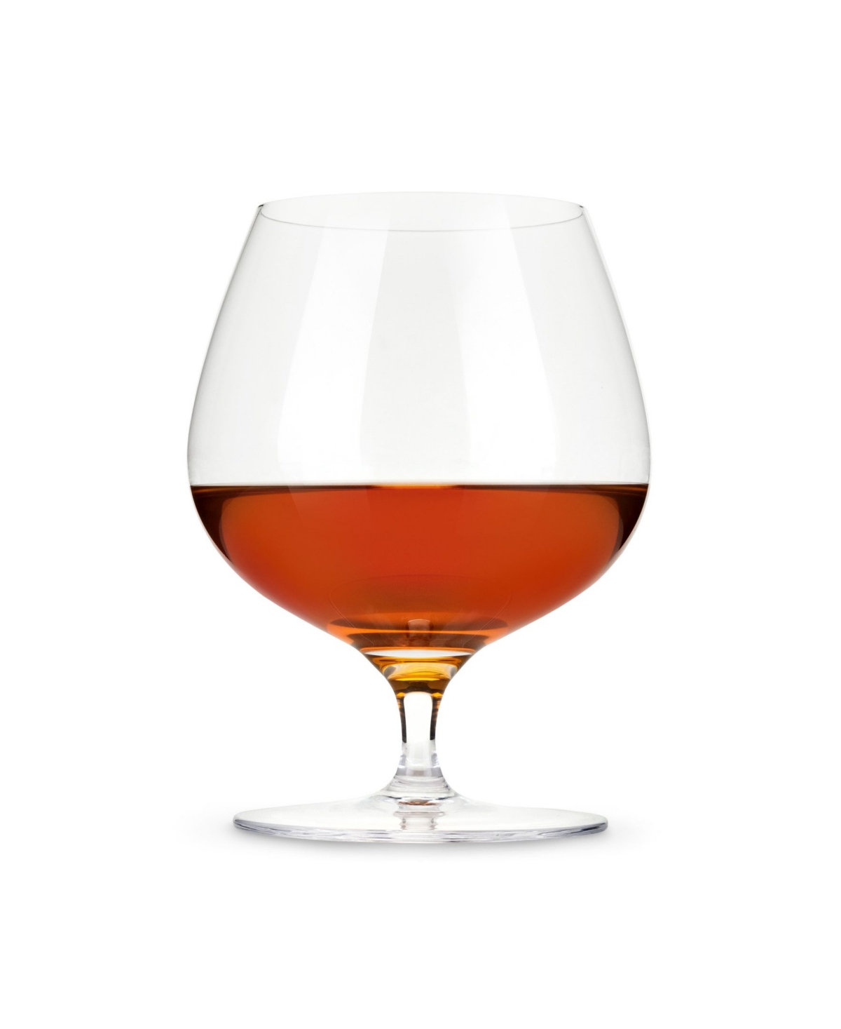 Viski Crystal Wingback Cognac Glasses, Set of 2,