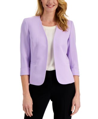 kasper purple blazer