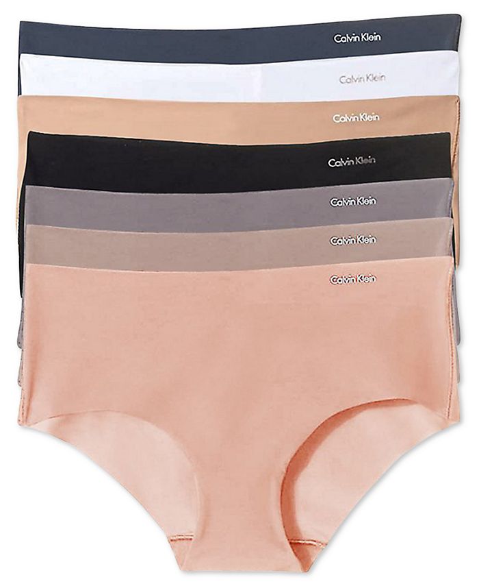 Calvin Klein Women's Invisibles Hipster 7-Pack Underwear & Reviews - All  Underwear - Women - Macy's